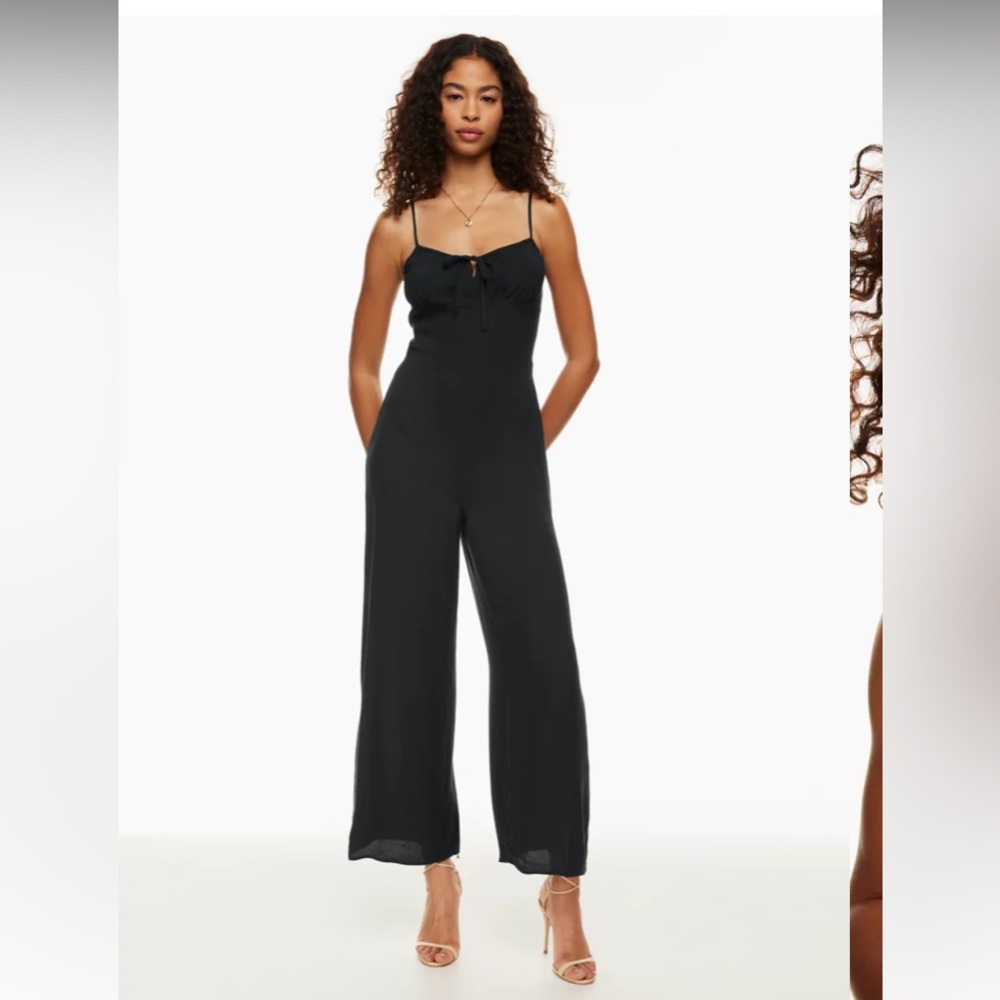 ARITZIA Wilfred Bellow Jumpsuit, black. Size 8. Great condition.